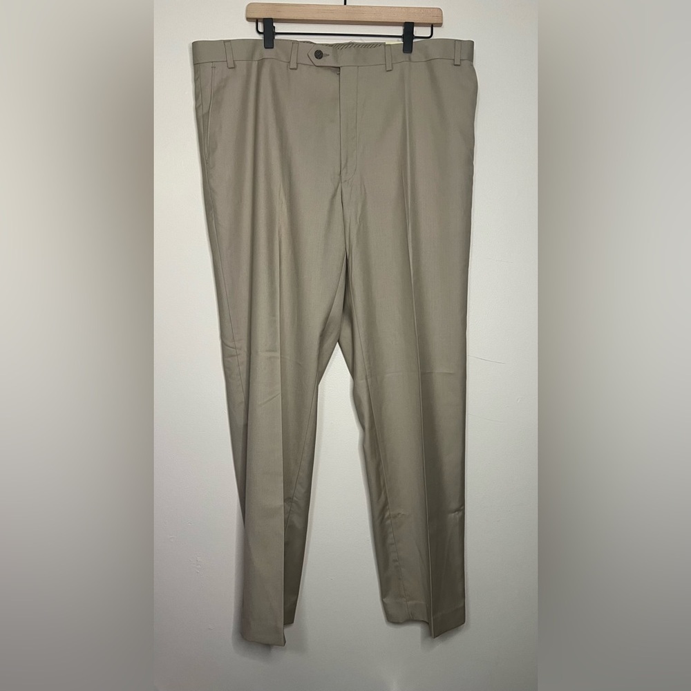 Lauren Ralph Lauren‎ Men’s Flat Front Dress Pants 40x32 Stone